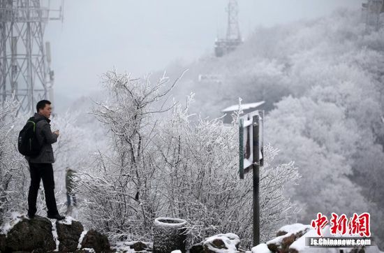 南京新年首場(chǎng)雪“低調(diào)”降臨